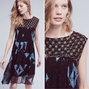 Anthropologie Moulinette Soeurs Lydia Beaded Dress